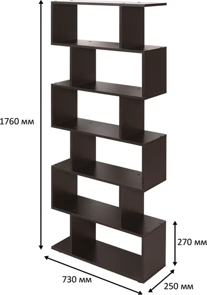 Изображение товара Стеллаж Brabix SH-008 / 641899 (венге)