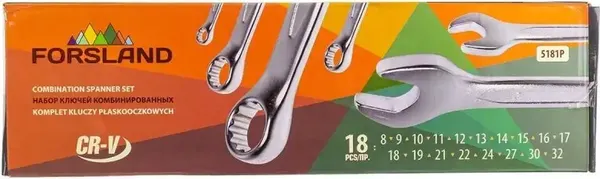 Изображение товара Набор ключей Forsland 5181P (55047)