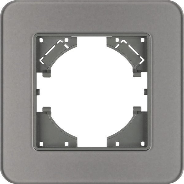 Изображение товара Рамка для выключателей и розеток Arlight FRM-OMALI-SFGS-1-GR / 049677