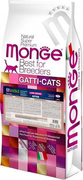 Изображение товара Сухой корм для кошек Monge Bwild Goose (10кг)