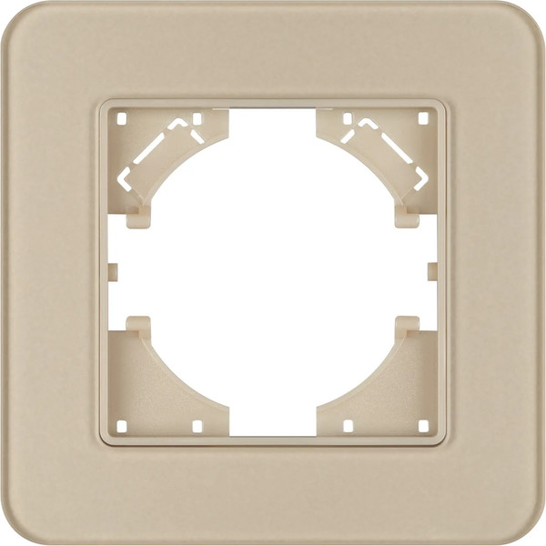 Изображение товара Рамка для выключателей и розеток Arlight FRM-OMALI-SFGS-1-GD / 049679