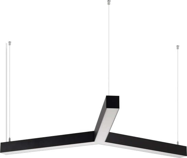 Изображение товара Потолочный светильник Arlight SP-RAYS-3-HANG-5050-510-34W Day4000 RAL9005 120deg / 049208