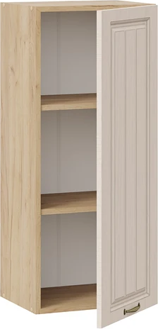 Изображение товара Шкаф навесной для кухни ТриЯ Лина 1ВВ4 с одной дверью (дуб крафт золотой/крем)