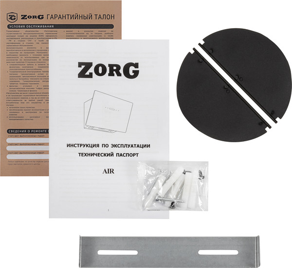 Изображение товара Вытяжка наклонная ZORG Air 1060 60 S (черный)
