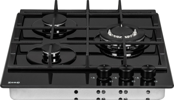 Изображение товара Газовая варочная панель ZORG HAG45 FDW BL