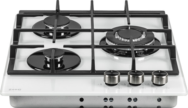 Изображение товара Газовая варочная панель ZORG HAG45 FDW WH