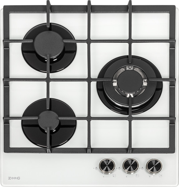 Изображение товара Газовая варочная панель ZORG HAG45 FDW WH