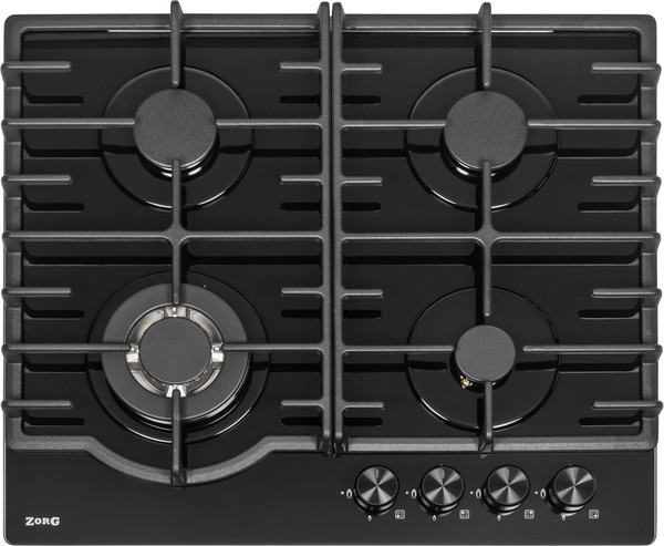 Изображение товара Газовая варочная панель ZORG HAG62 FDW BL
