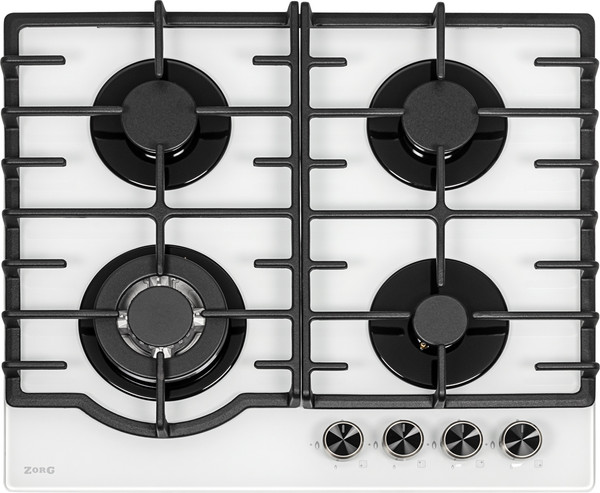Изображение товара Газовая варочная панель ZORG HAG62 FDW WH