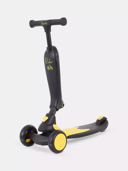 Изображение товара Самокат детский Rant Rider Plus / RB100 (черный/желтый)
