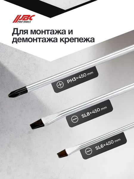 Изображение товара Набор отверток JBC 2034L (65996)