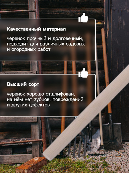 Изображение товара Черенок для садового инструмента GREENGO 5069913