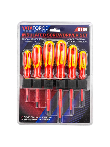 Изображение товара Набор отверток Yataforce YF-2126 (66038)