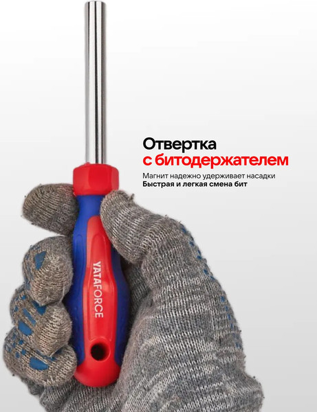 Изображение товара Набор отверток Yataforce YF-7032C (66046)