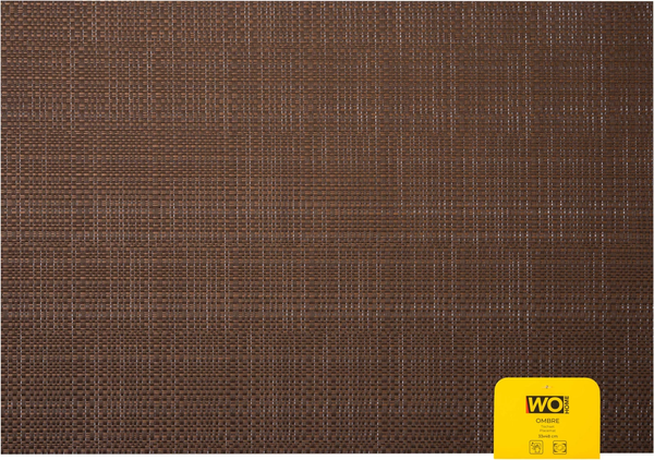 Изображение товара Набор плейсматов Wo Home Natural / WO1046-2 (2шт, шоколадный)