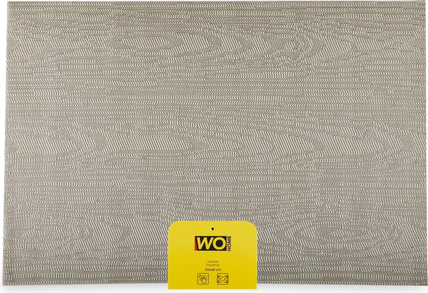 Изображение товара Набор плейсматов Wo Home Oak / WO1050-2 (2шт, серый)