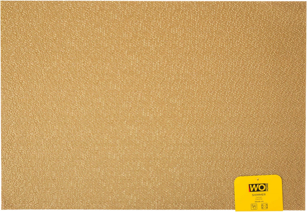 Изображение товара Набор плейсматов Wo Home Shimmer / WO1058-4 (4шт, золото)