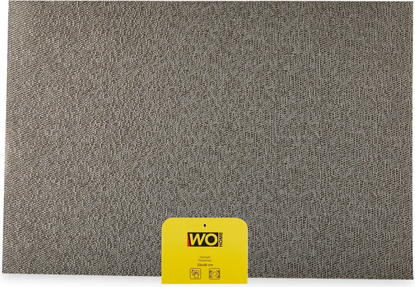 Изображение товара Набор плейсматов Wo Home Shimmer / WO1059-2 (2шт, серебристый)