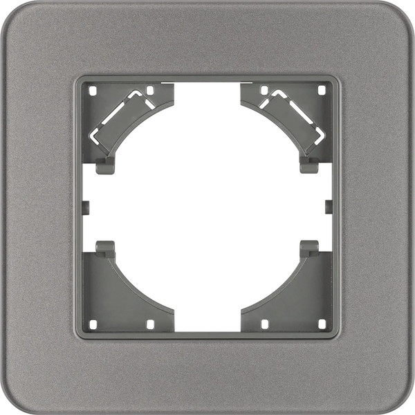 Изображение товара Рамка для выключателей и розеток Arlight FRM-OMALI-GS-1-GR / 049665