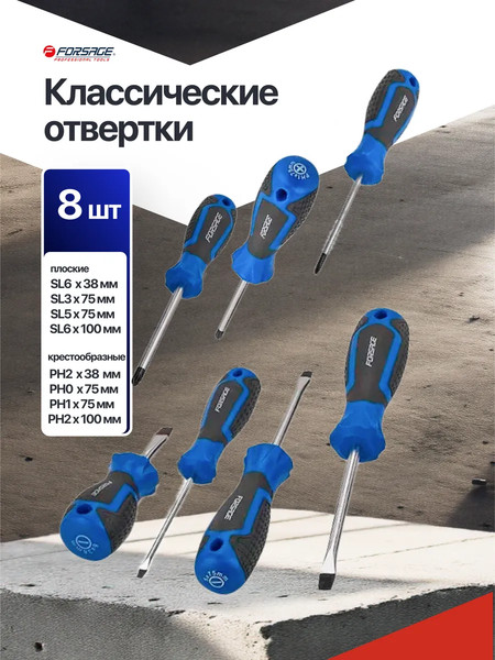 Изображение товара Набор отверток Forsage F-7033С