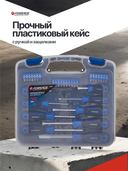 Изображение товара Набор отверток Forsage F-7033С