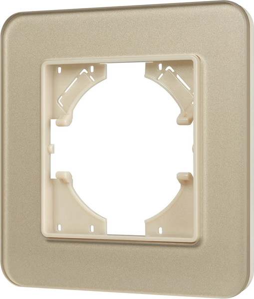 Изображение товара Рамка для выключателей и розеток Arlight FRM-OMALI-GS-1-GD / 049667