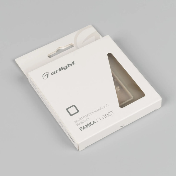 Изображение товара Рамка для выключателей и розеток Arlight FRM-OMALI-GS-1-GD / 049667