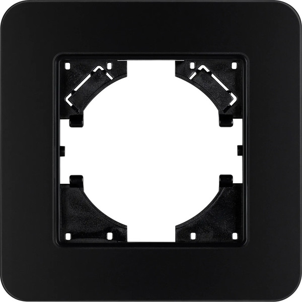 Изображение товара Рамка для выключателей и розеток Arlight FRM-OMALI-GS-1-BK / 049662