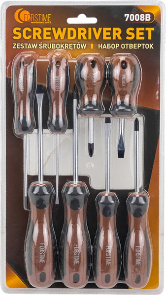 Изображение товара Набор отверток Forstime FT-7008B (65990)