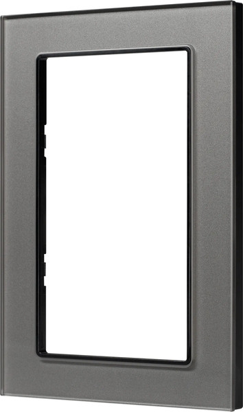 Изображение товара Рамка для выключателей и розеток Arlight FRM-GLARE-GS-D-GR / 043792