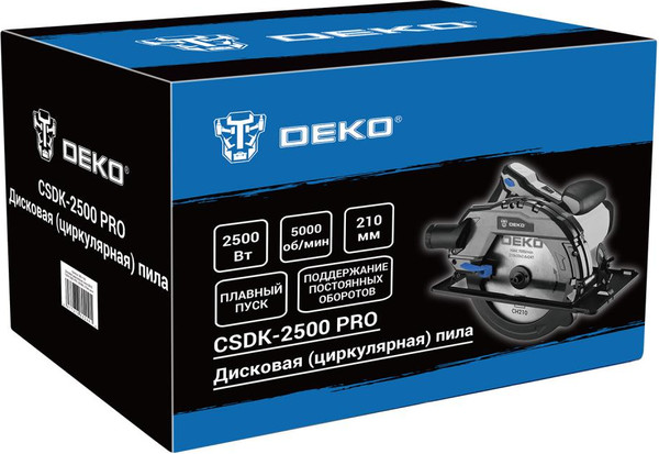 Изображение товара Дисковая пила Deko CSDK-2500 Pro / 085-1153