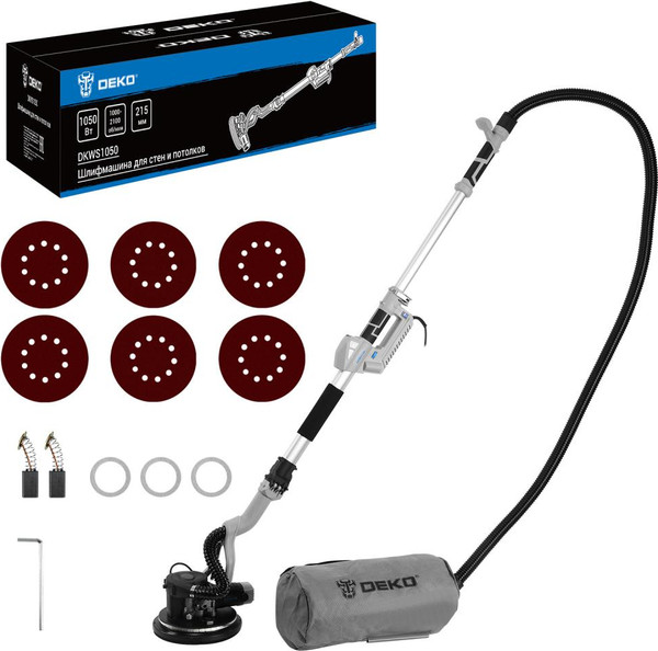 Изображение товара Шлифовальная машина для стен Deko DKWS1050 / 084-1091