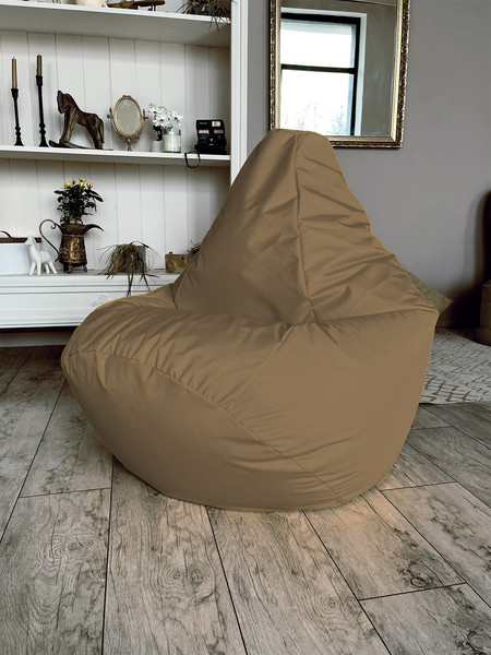 Изображение товара Бескаркасное кресло Flagman Груша Макси XXL Street Г2.12-05 (темно-бежевый)