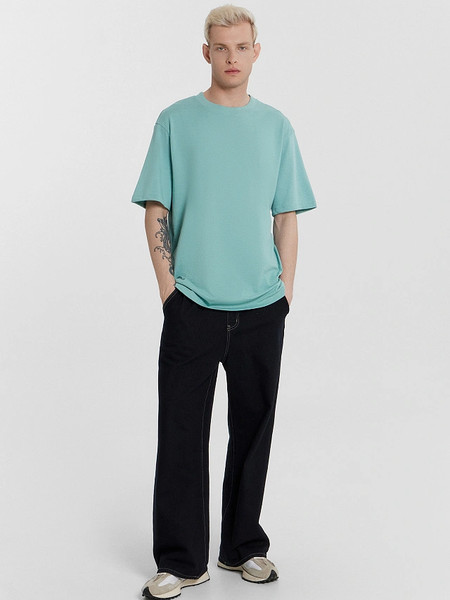 Изображение товара Футболка Mark Formelle 111846 (р.92-170/176, пыльная бирюза)