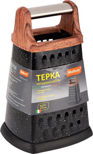 Изображение товара Терка кухонная Mallony Marble Nero 310895