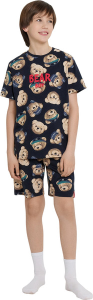 Изображение товара Пижама детская Mark Formelle 563318 (р.152-76, мишки на неви)