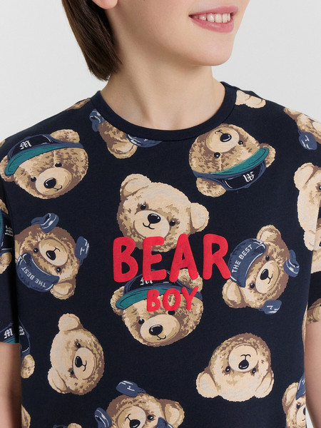 Изображение товара Пижама детская Mark Formelle 563318 (р.158-80, мишки на неви)