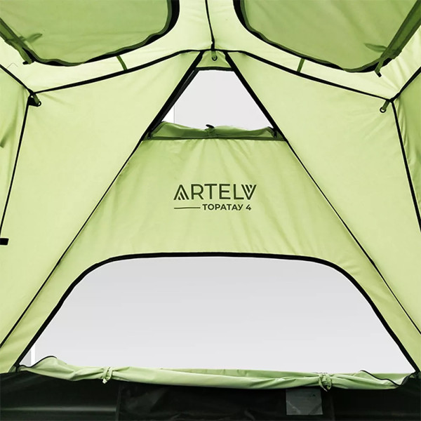 Изображение товара Палатка Artelv кемпинговая 4 / ATOP4G (зеленый)