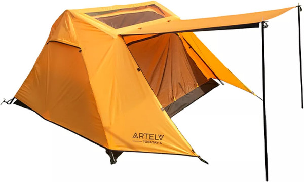 Изображение товара Палатка Artelv кемпинговая 4 / ATOP4O (оранжевый)