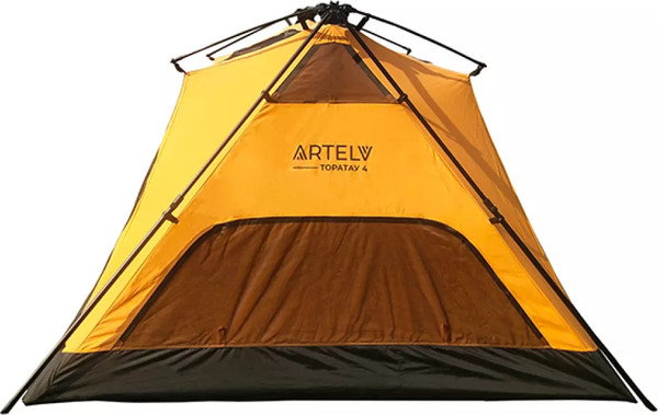 Изображение товара Палатка Artelv кемпинговая 4 / ATOP4O (оранжевый)