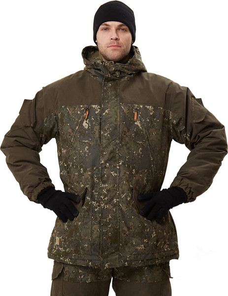 Изображение товара Костюм для охоты и рыбалки УРСУС Геркон кмф Призрак/темный-хаки Финляндия / КОС432 (р.44-46, 182-188)