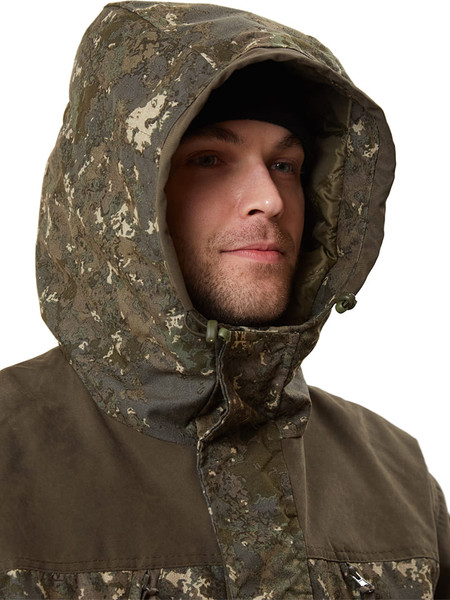 Изображение товара Костюм для охоты и рыбалки УРСУС Геркон кмф Призрак/темный-хаки Финляндия / КОС432 (р.44-46, 182-188)