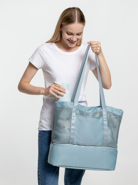 Изображение товара Сумка-шоппер УРСУС Verkko / ГФ15463.13 (серо-голубой)