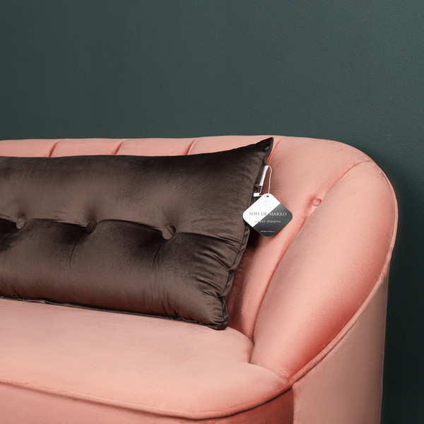 Изображение товара Подушка декоративная Sofi de Marko Вивиан 90x45 / Под-Вв-90х45шк (шоколадный)