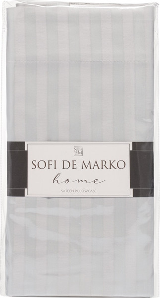 Изображение товара Наволочка Sofi de Marko Моне 70х70 / Нав-СС-М-70х70сер (серый)