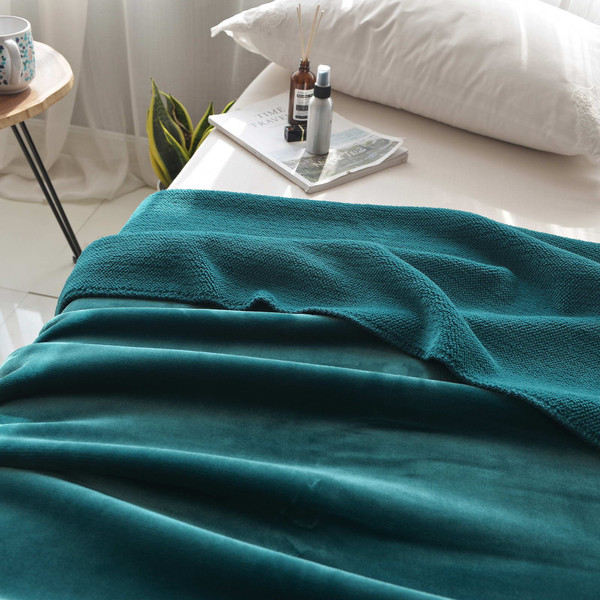 Изображение товара Покрывало Sofi de Marko София 160x220 / Пл-См017-160х220 (морская волна 1)