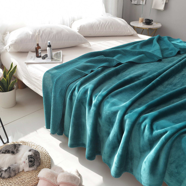 Изображение товара Покрывало Sofi de Marko София 160x220 / Пл-См017-160х220 (морская волна 1)