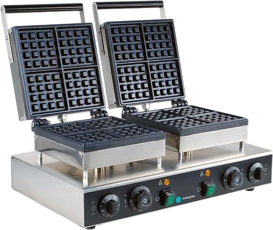 Изображение товара Профессиональная вафельница Hurakan HKN-GED2M