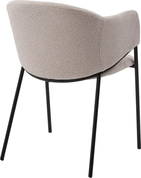 Изображение товара Стул M-City Дипл / 688М05976 (Lana 13 бежевый/черный)