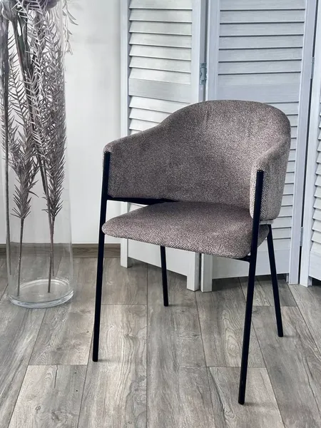 Изображение товара Стул M-City Дипл / 688М05977 (Lana 30 коричневый/черный)